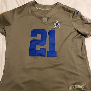 Ezekiel Elliott cowboys jersey salute to service edition
